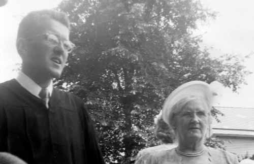 Paul and Mom at Graduation