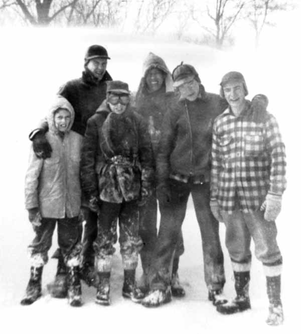 Six in the Snow - 1947